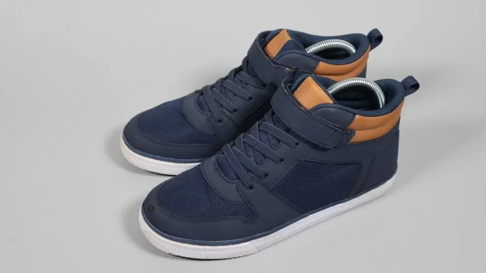 The Children's Place Boys' Boys Casual Lace Up Sneakers Navy Size 6 Big Kid